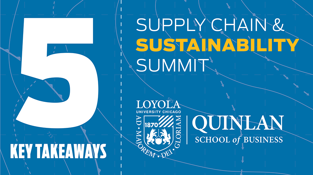 Five takeaways from the 2020 Supply Chain and Sustainability Summit
