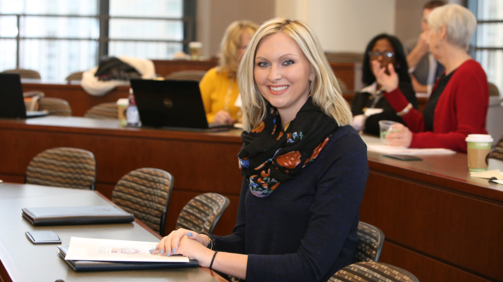 Christena Driscoll at Loyola’s Education Immersion Weekend in November