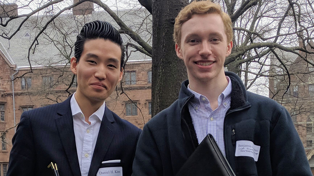 Loyola students participate in a summit at Yale University on socially responsible investing.