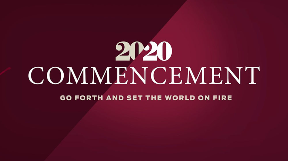 Commencement 2020 graphic