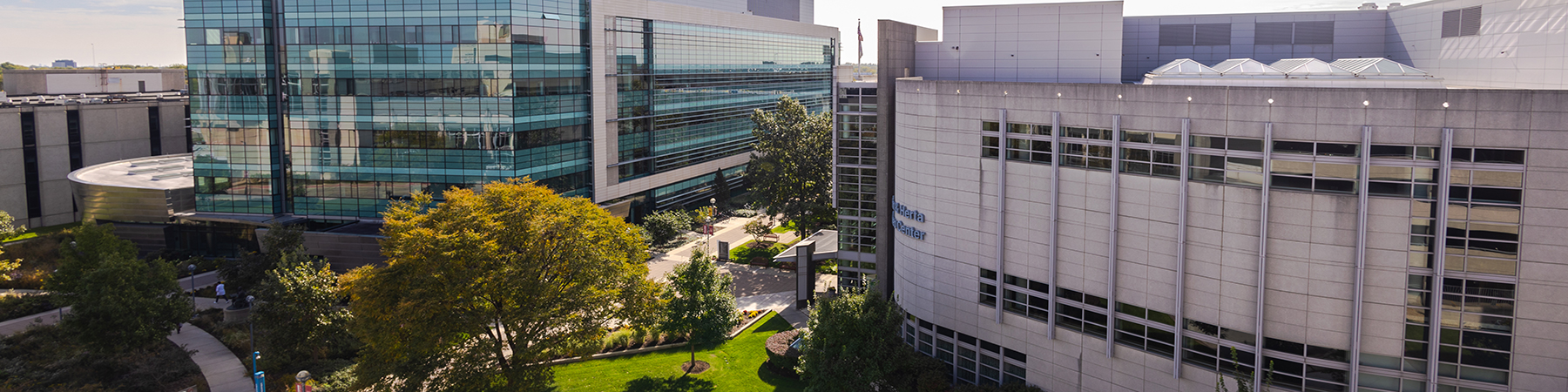 Center for Translational Research and Education at Loyola University Chicago, home to the Graduate Biomedical Sciences programs.