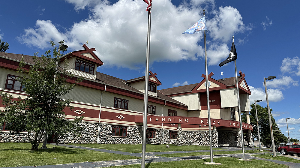 Standing Rock administrative building